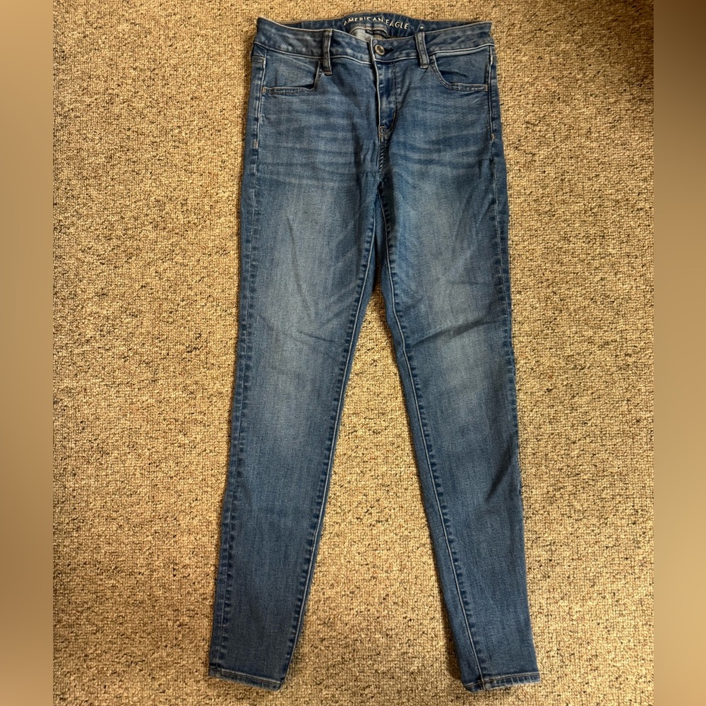 American Eagle Outfitters Light Blue Denim Jeans 10L